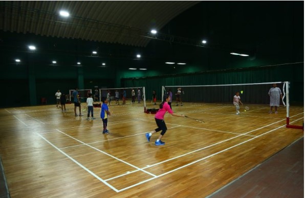 Badminton court